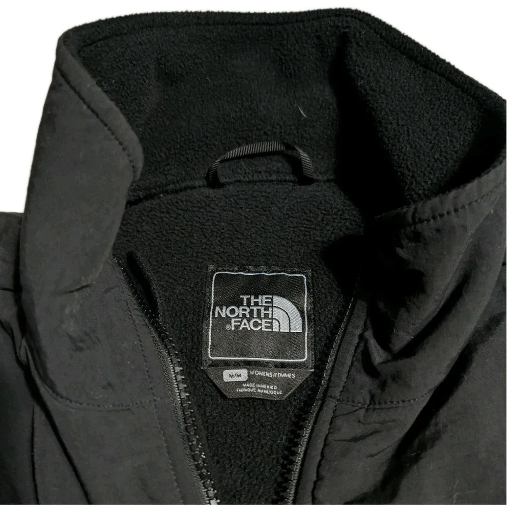 The North Face Polartec‎ Fleece Jacket Womens M Black Full Zip Outdoor